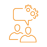 Icon Menschen und Technik